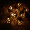 LED Simulation Solar Flame Light Garden Lights Solar String Lights