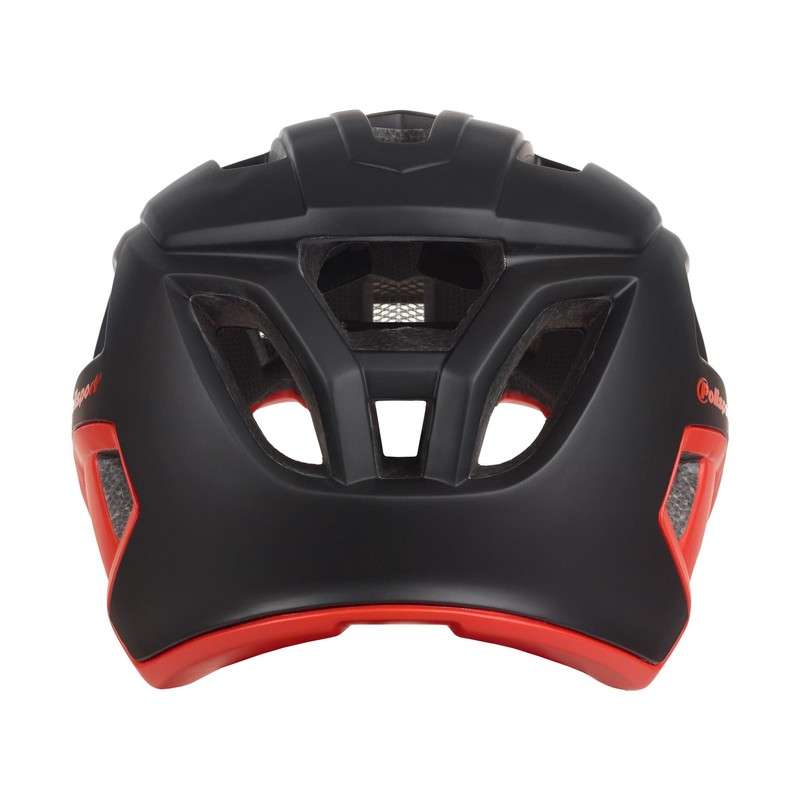Polisport Mountain PRO Unisex Adult Helmet (M=55/58) Helmet, Black/Red, M