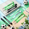 36 Pcs Soccer Keychains with Inspirational Quotes - Team Gifts