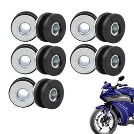 Motorcycle Grommets | Motorcycle Rubber Grommets Buffer Washer | Washer Spacer Shock Absorption Side Panel Fairing Tool for Screw Connection Component