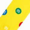 Odd Sox Peanut M&M Split Yellow Men's Crew Socks