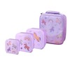 Unicorn Lunch Bag, 3 Pack Nested Boxes Tiny to Tots