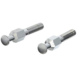 キジマ(Kijima) バイクパーツ 荷掛ボルト 1/2"-13 2-1/4"(57.2mm) リアショック用 ハーレー スチール/クローム HD-03054