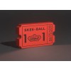 Showbiz Pizza Skee Ball Ticket LED Red Sign - Man