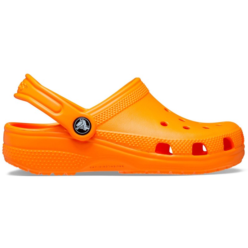 Crocs Crocs Kids' Classic Clog , Orange Zing, 4 Toddler