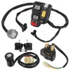 M MATI Handlebar Key Starter Relay Switch Kit for Honda