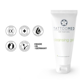 TattooMed Cleansing Gel - Tattoo Wash Gel for Cleansing Tattooed Skin - 1 x 25 ml
