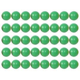 Alipis Pack of 50 Fillable Capsules Automatic Capsules Balls Ball 5 cm Plastic Twist Balls Ball Gripper Claw Machine Balls Prices Container Green