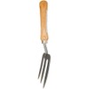Hand Forged Hand Fork with Ash Wood Handle - Ideal