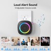 TECKNET Wireless Door Open Sensor Alarm Chime, 1000ft Operating Range