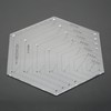 Yetaha Hexagon Ruler, Sewing Patchwork Template Handmade Drawing Tools for