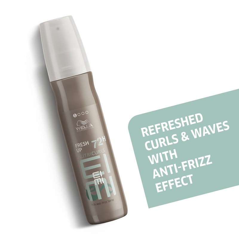 Wella EIMI Nutricurls Fresh Up Curl Touch Up Spray, Anti-Frizz