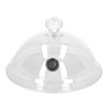Smoking Cloche Dome Cover, 6.3 Inch Lid for Smoke Infuser,