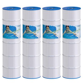 TOREAD PJAN115 Pool Filter Replaces Jandy CL 460, CV460, Ultral-A9, Unicel C-7468, Filbur FC-0810, Excel Filters XLS-705, FC-6410, Aladdin 21501, Baleen AK-60432, 4X115 sq.ft Filter Cartridge 4 Pack