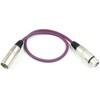 Adam Hall Cables K3MMF0050PUR Microphone Cable XLR Female to XLR