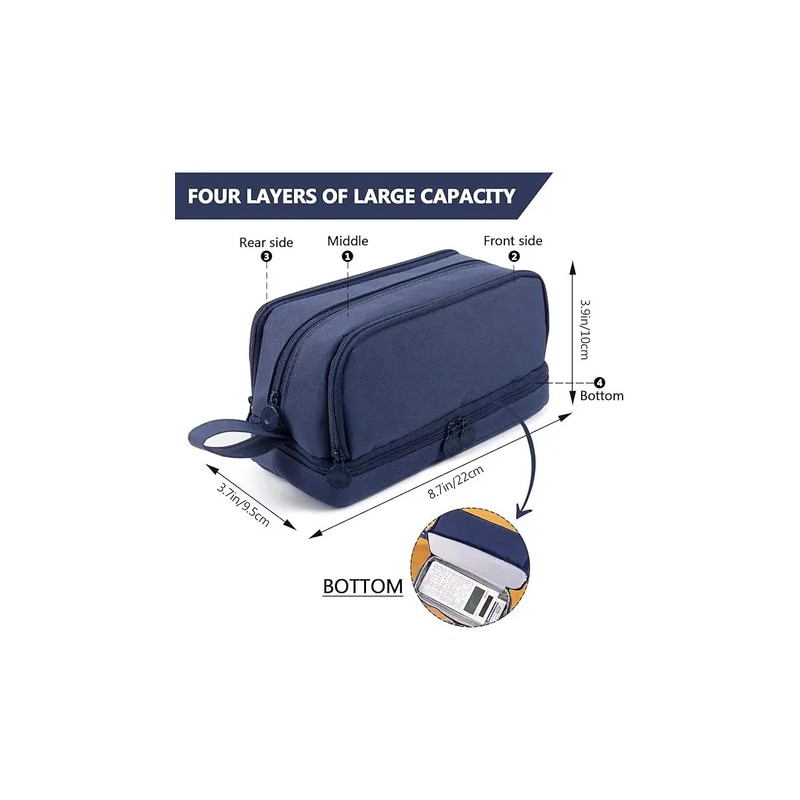 Estuche Para Guardar Lpices De Papelera, Gran qll