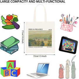 Bookish Gift Literature Lovers Gift Pride Quote Gift Literary Book Lover Tote Bag Bookworm Gift (prejudice 1813 TOTE CA)