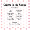 Purely Home Pink Polka Dots Spots Coffee Pods Canister -