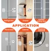 KOVOSCH 2Pcs Password Fridge Locks,Cupboard Locks,Window Locks for Children Safety,Window