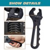 YWallkers Adjustable AN Hose Fitting Wrench Spanner 3AN-16AN Lightweight Aluminum