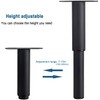 KRIZJUES Adjustable Furniture Feet, 1 Piece Furniture Feet, Retractable Robust