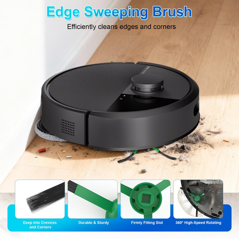 Replacement Parts for iRobot Roomba Plus 405/505 Combo Robot Vacuum