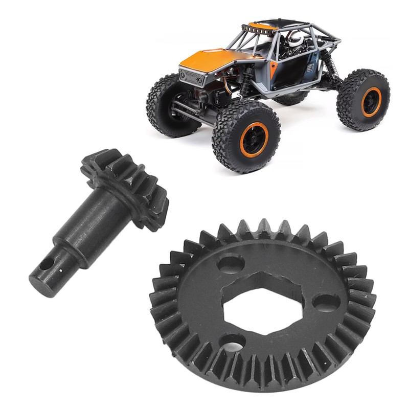 RC Bevel Gear Set Lightweight Black High Strength 33T 13T