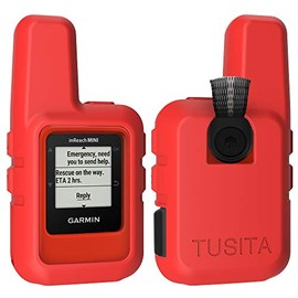 TUSITA Case Compatible with Garmin inReach Mini 2 - Silicone Protective Cover - Handheld Satellite Communicator Accessories