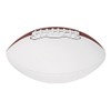 Baden Mini 8.5-Inch Size Autograph Football with 2 Brown and