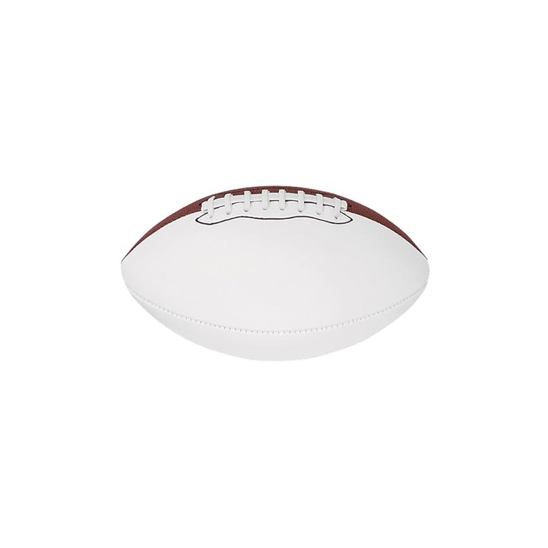 Baden Mini 8.5-Inch Size Autograph Football with 2 Brown and