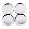 Wheel Center Cap 75mm 70mm 4pcs Silver Wheel Cover Center