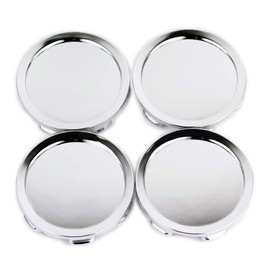 Wheel Center Cap 75mm 70mm 4pcs Silver Wheel Cover Center Cover