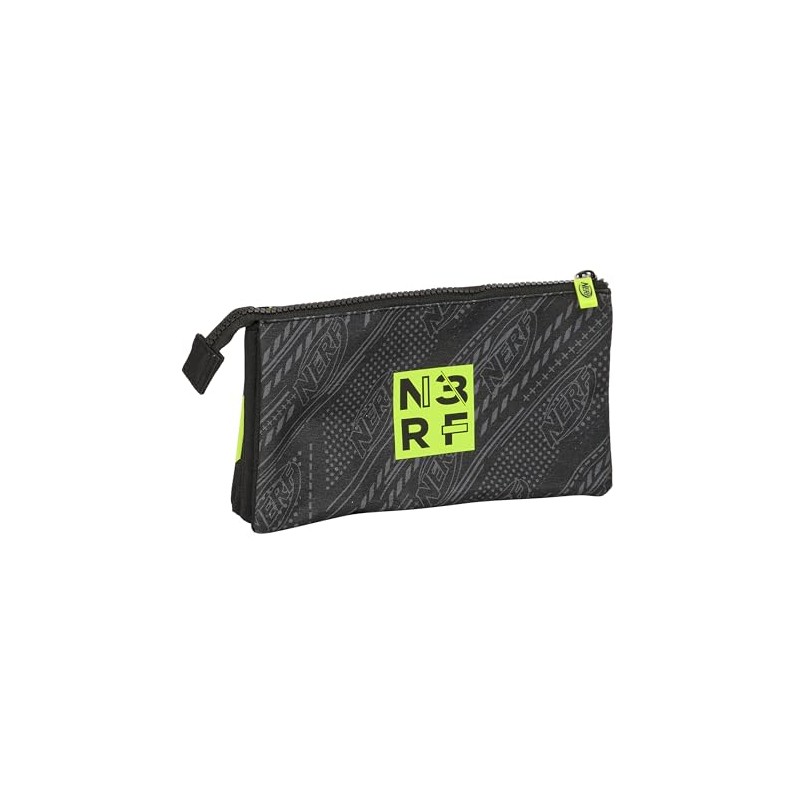 Safta Nerf Get Ready Pencil Case for Children, Ideal for