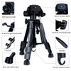 CAMBOFOTO 12.5 Inch Travel Tripod 62 cm Lightweight Tripod with