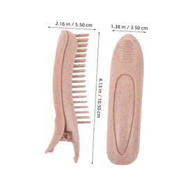 WOONEKY 2pcs Hair Volumizing Clips Root Clip Air Volumizing Fluffy Hair Bangs Curler Curler Top for