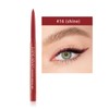 DekRion Eyeliner Pencil, Waterproof Eyeliner Long-lasting, Red-Shine Eyeliner, High-Pigmented Colorful