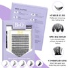 B&Q DIY Eyelash Extension Kit 280 PCS Cluster Lashes Kit