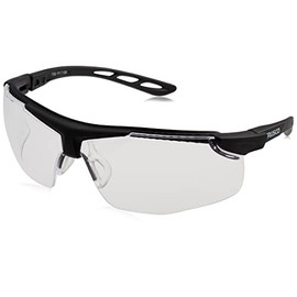 TRUSCO Binocular Safety Glasses (Fit Type) TSG-9171BK x 20 Pieces (Case Sale)