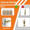420pcs Self Drilling Drywall Anchors,Concrete Anchors and Screws Kits 4
