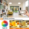 Pack of 2 Ceiling Light LED Ceiling Light Flat 18