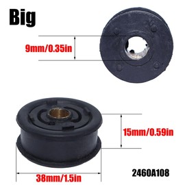 Gear Shift Lever Linkage Shifter Bushings Repair Kit for Hyundai Elantra 2011-2016 Lantra I35 2011-2016 Sonata 2007-2012 Accent Cerato Rubber Includes Small (2460A109) & Big (2460A108)