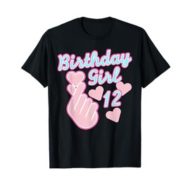 K-Pop Birthday Girl 12 T-Shirt