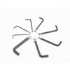 Cheerock 8-Pack Black L-Shape Hex Key Allen Wrench Set 1.5-6mm