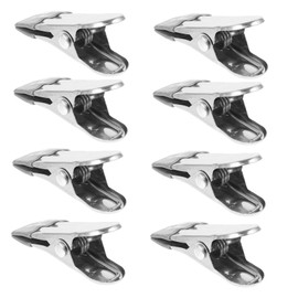 Levemolo 24pcs Pool Cover Clips for Above Ground Winter Covers Heavy Duty Towel Clamps for Securing Pool Tarps Against Wind and Rain