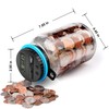 MOMMED Digital Money Box, Automatic counting money box for kids,