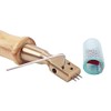 Alnicov 4.5 Inch Adjustable Jujube Wood Piano Hammer Fixed Elbow