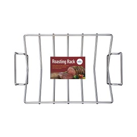 HIC Harold Import Co. HIC Roasting Racks, Pro V-Shaped, Chrome Plated Steel Wire