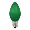 25Pack 7 Watt C7 Ceramic Green Incandescent Light Bulb, Candelabra