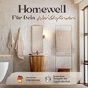 Homewell Towel Set - Soft and Absorbent, 100% Cotton, Oeko-Tex