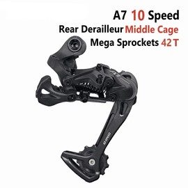 Chooee Mountain Bike Rear Derailleur 10 Speed For Shimano/Sram,Direct Mount Rear Derailleur for MTB